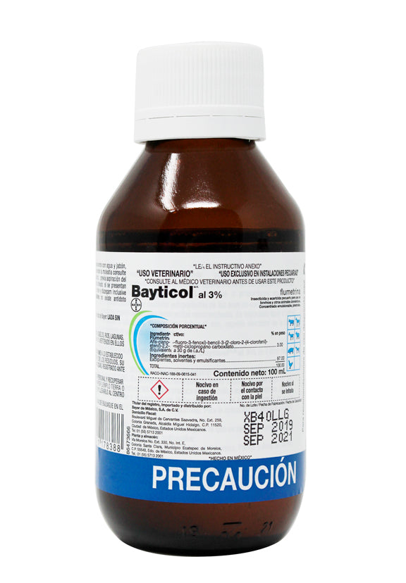 Bayticol 3% garrapaticida
