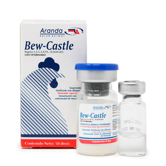 Bew-Castle 50 dosis Vacuna contra Newcastle Difesa
