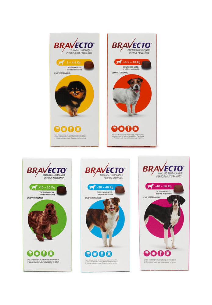 Bravecto® | Delicioso antipulgas y garrapatas para perros | Tienda