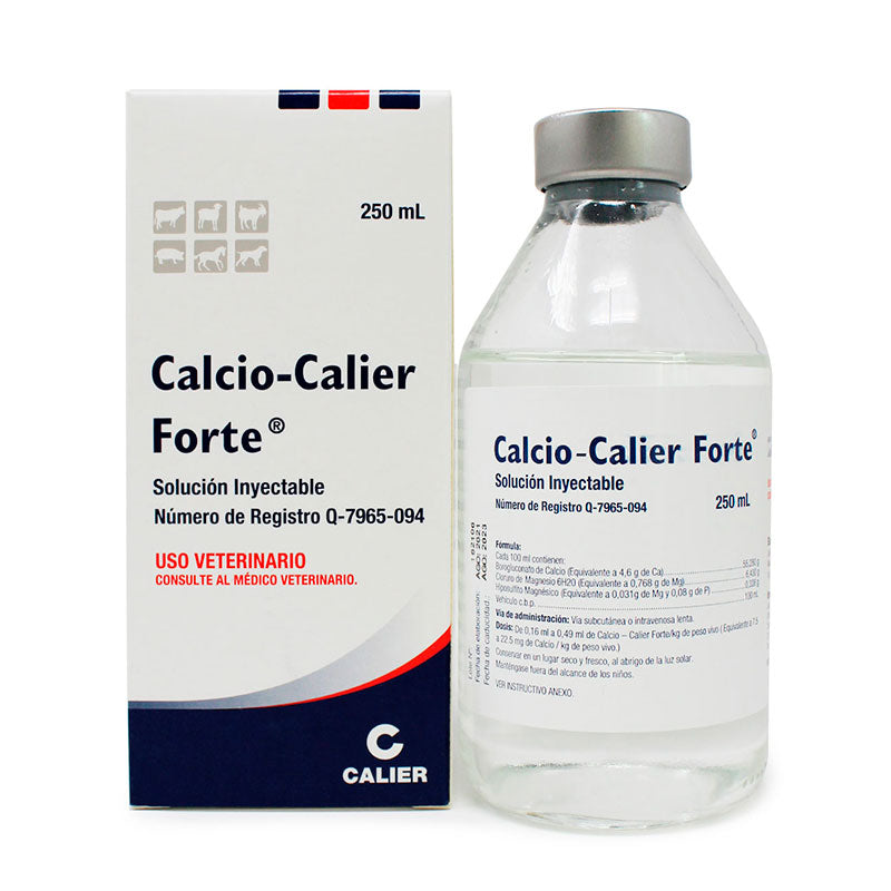 Calier Calcio Calier Forte | Calcio suspensión inyectable | Tienda