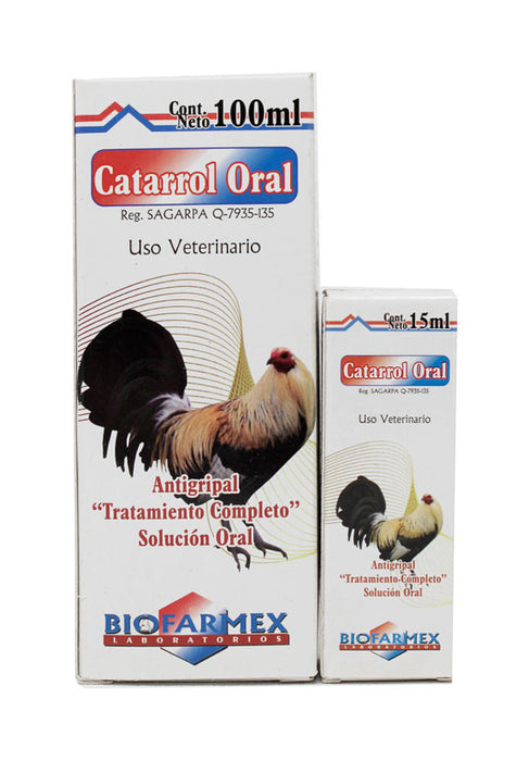 Catarrol Oral Antigripal para aves