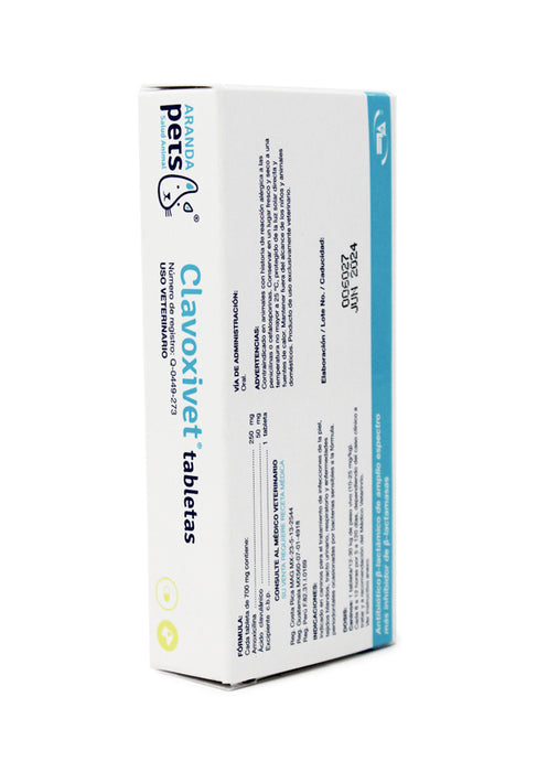 Clavoxivet® tabletas - Distribuciones Febac