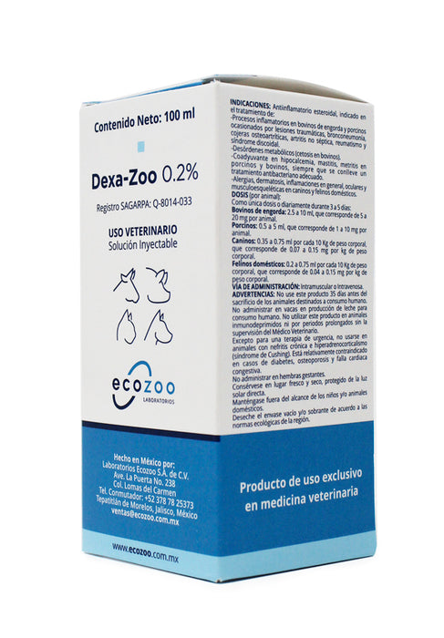 Dexa-Zoo 0.2% antiinflamatorio dexametasona
