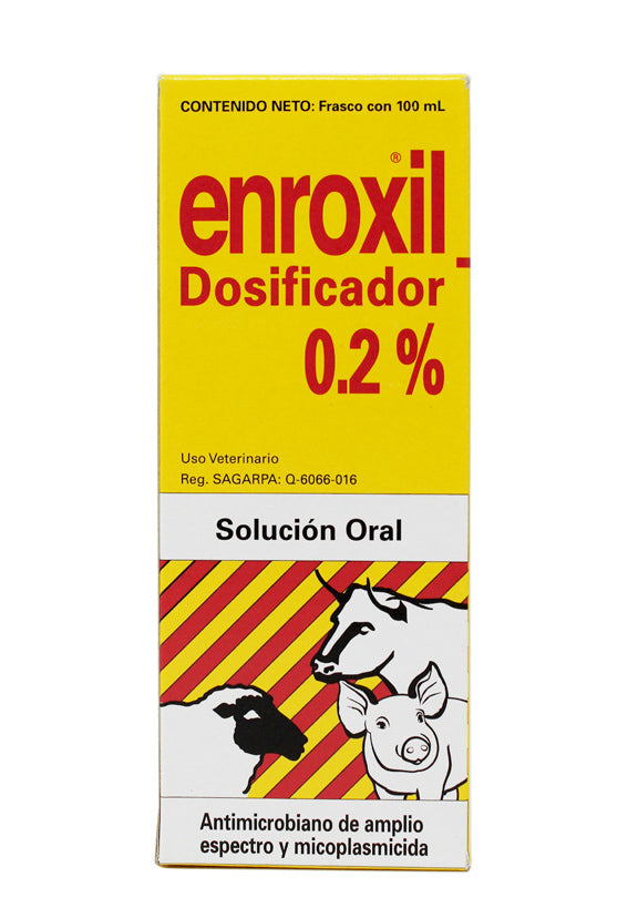 enroxil 0.2% antimicrobiano solucion oral