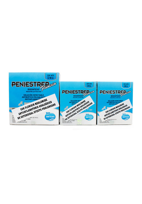 peniestrep flunixin antibiotico antiinflamatorio analgesico
