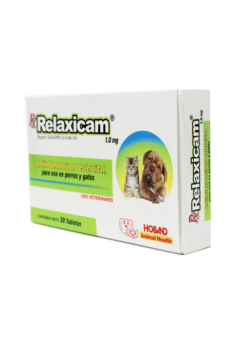 Relaxicam antiinflamatorio para perros y gatos