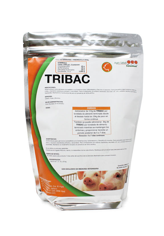 Tribac | Antimicrobiano | Porcinos | Agrosalud | Tienda