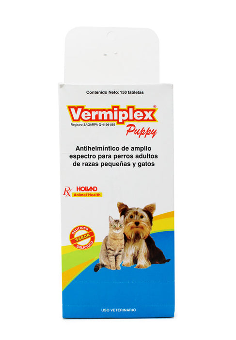 Vermiplex Puppy Tabletas perros y gatos