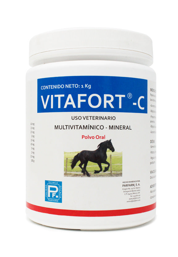 Vitafort C vitaminas y minerales para caballo